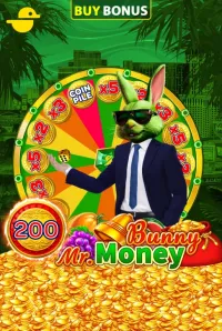 Mr. Money Bunny game logo