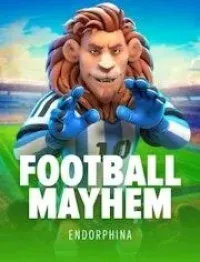 football mayhem game logo
